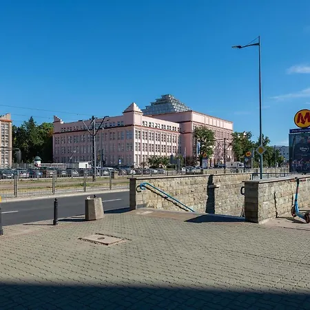 Batorego 220 - 450m Stacja Metra Pola Mokotowskie, 800m Biblioteka Narodowa - 20m Piekny Park Pola Mokotowskie - 800m Do Sgh - Wifi - Smart Tv - Good Lägenhet